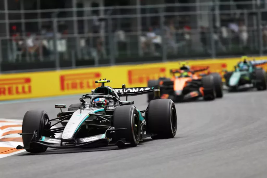 F1 Formuła 1 Andrea Kimi Antonelli George Russell Mercedes Grand Prix Miami USA wyniki sezon
