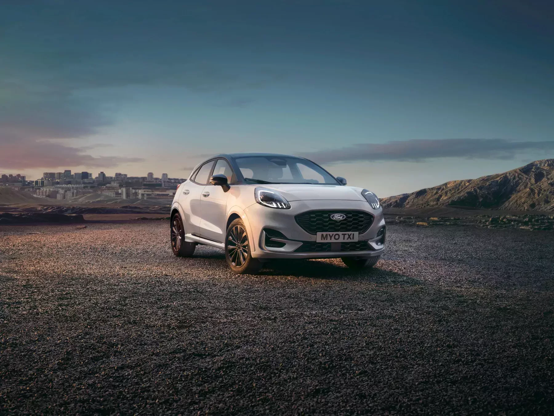 Nowy Ford Puma 2026 SUV B w promocji zdjecie statyczne