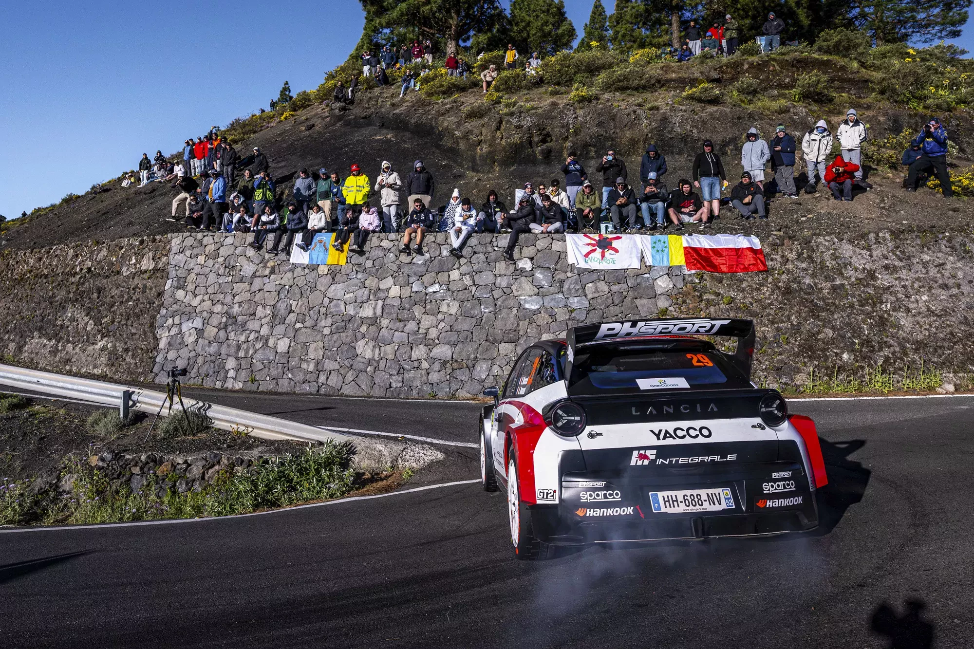 Yohan Rossel / Arnaud Dunand / Lancia Ypsilon HF Rally2 / Rajd Wysp Kanaryjskich 2026 / WRC