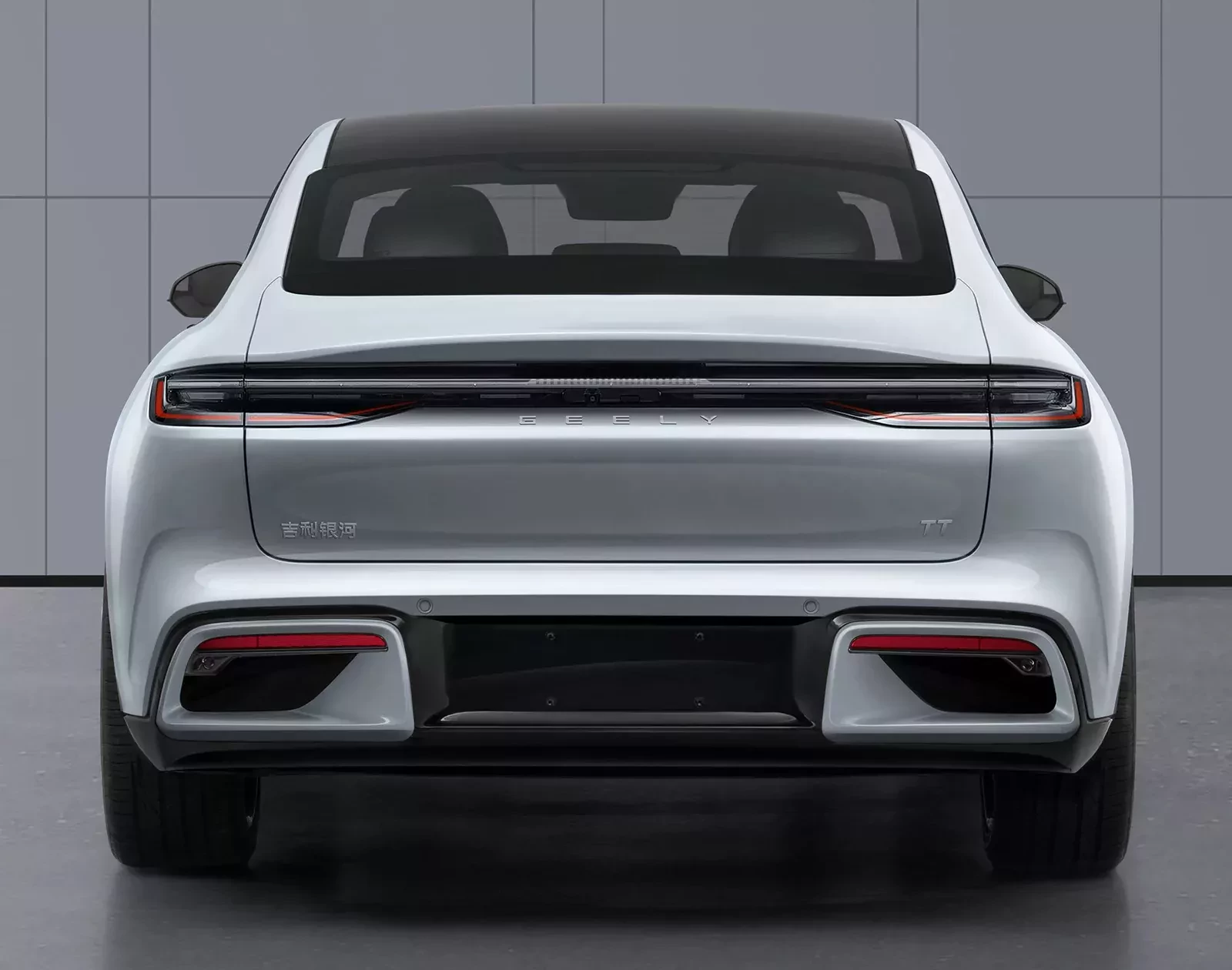 Geely Galaxy TT 2026, zdjecie z tylu, źródło: MIIT