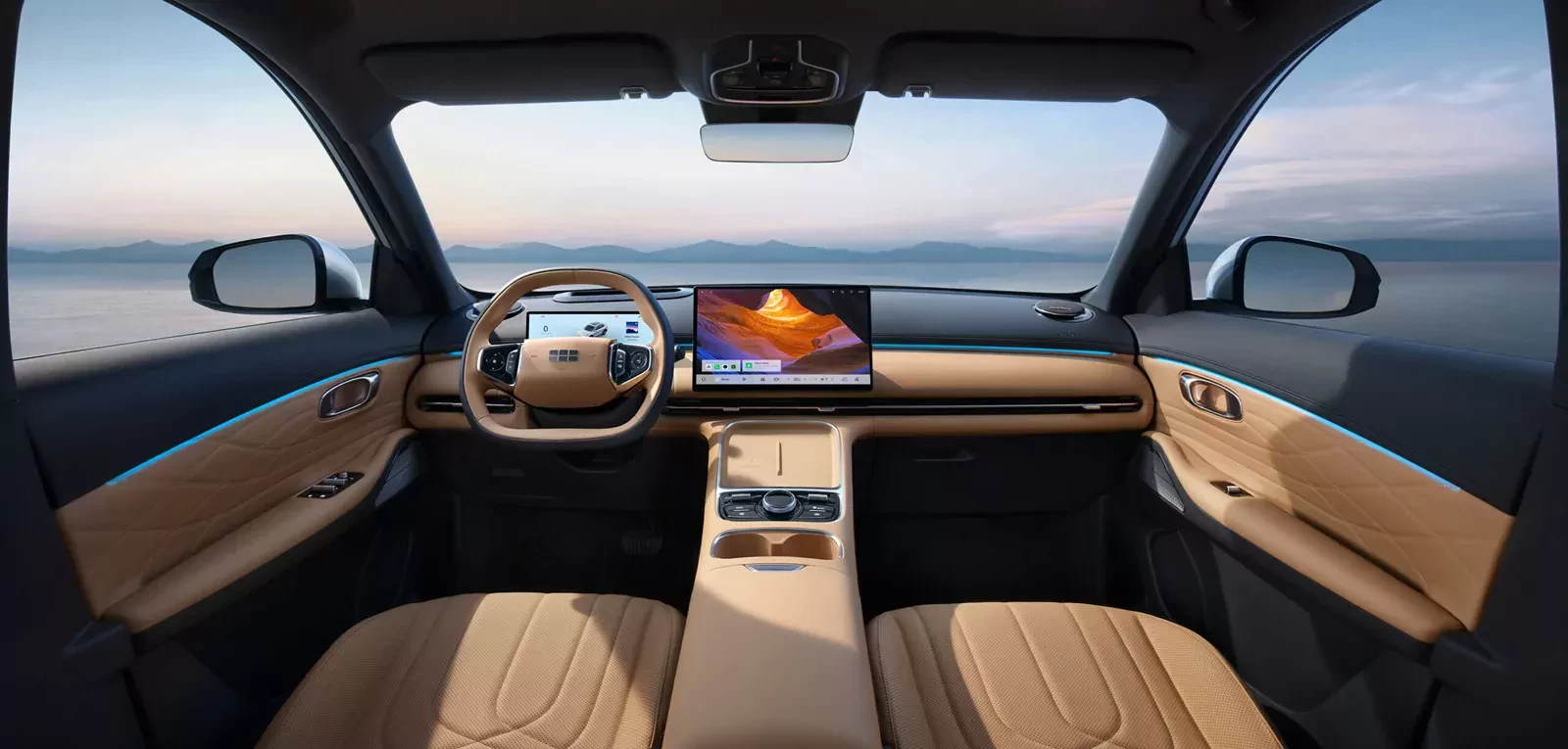 Geely Starray SUV PHEV zdjecie kabiny