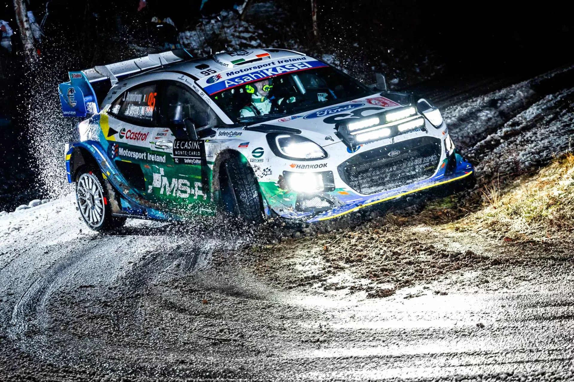 Jon Armstrong WRC M-Sport Ford rajdy samochodowe rajd