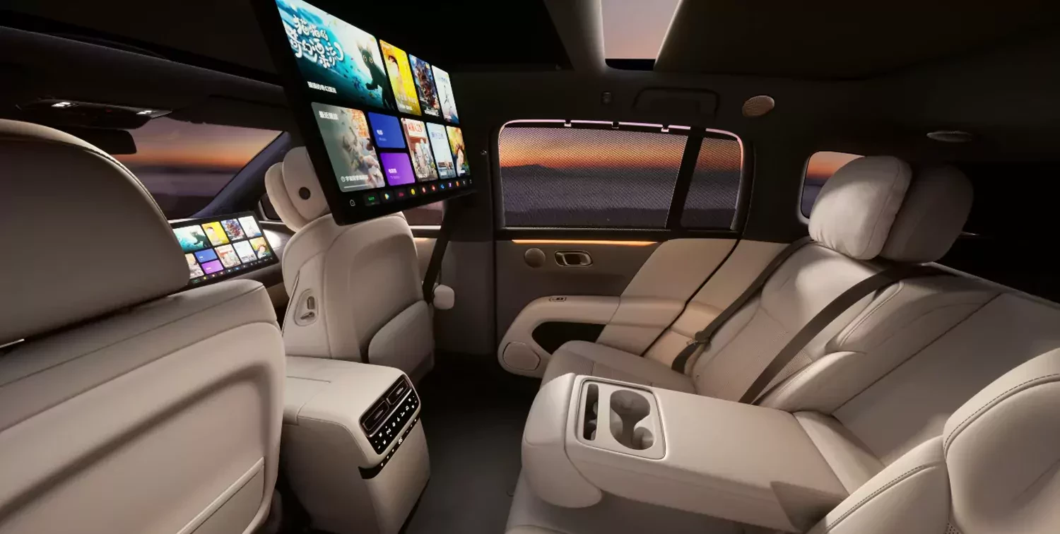 SUV EV Li Auto i6 foto tylna kanapa