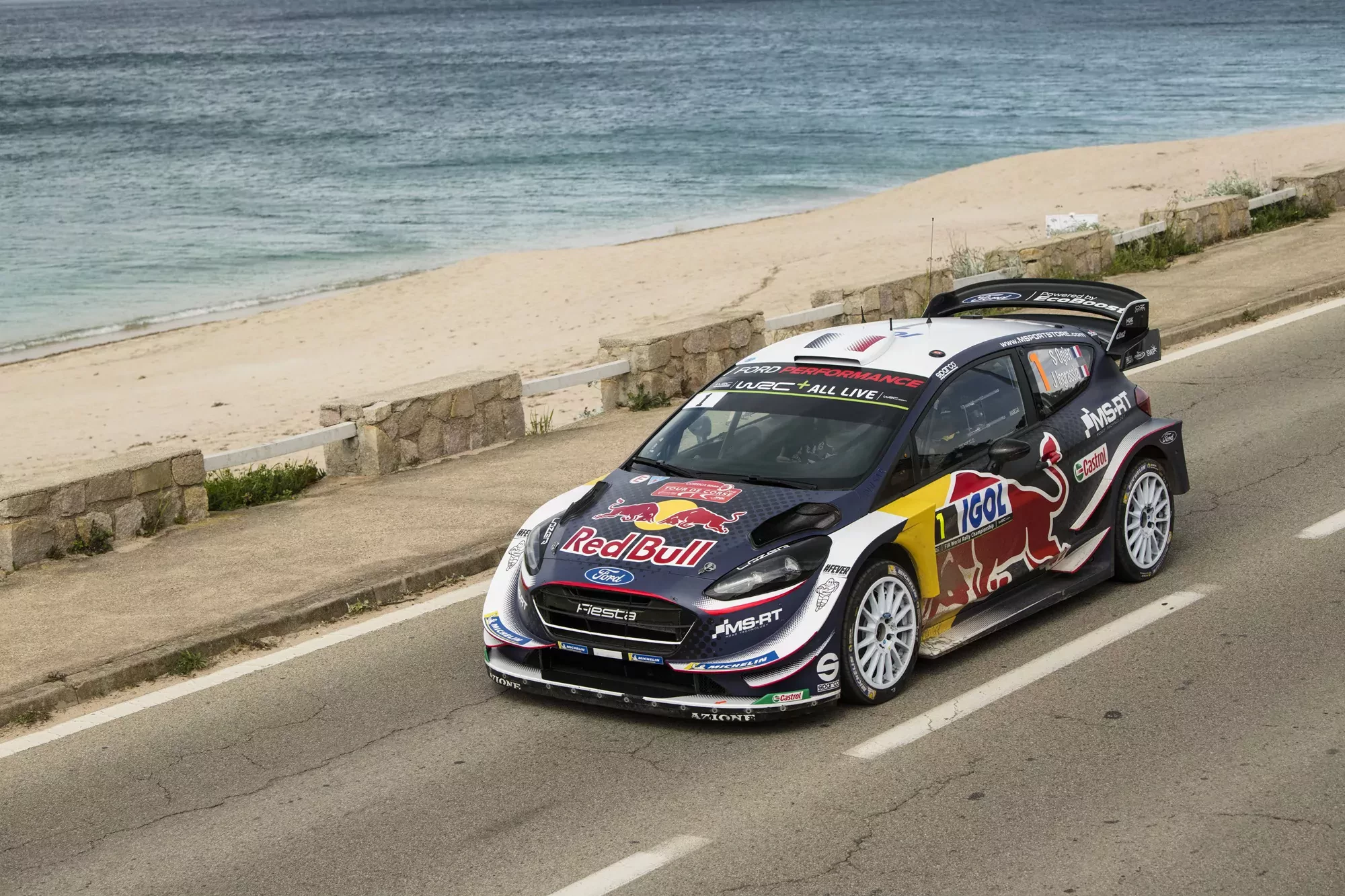 Sebastien Ogier / Julien Ingrassia (Ford Fiesta WRC) - Rajd Korsyki 2018