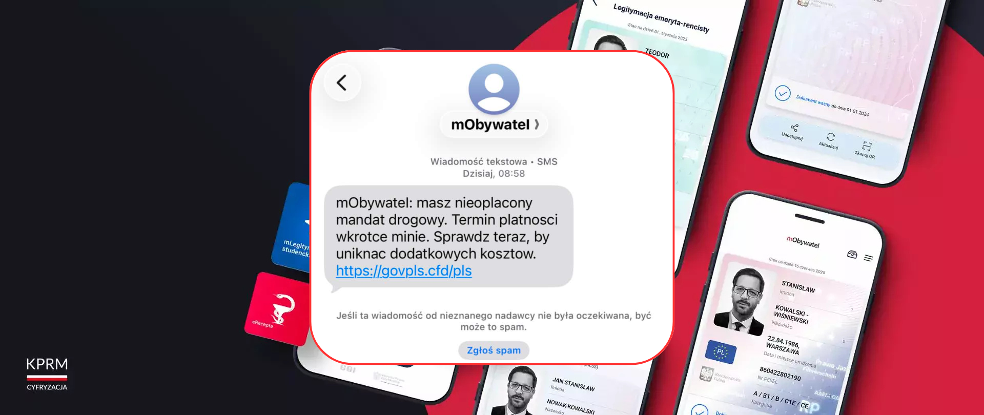Uwaga, kierowcy! Nowe oszustwo na mObywatela – chodzi o mandat i punkty karne