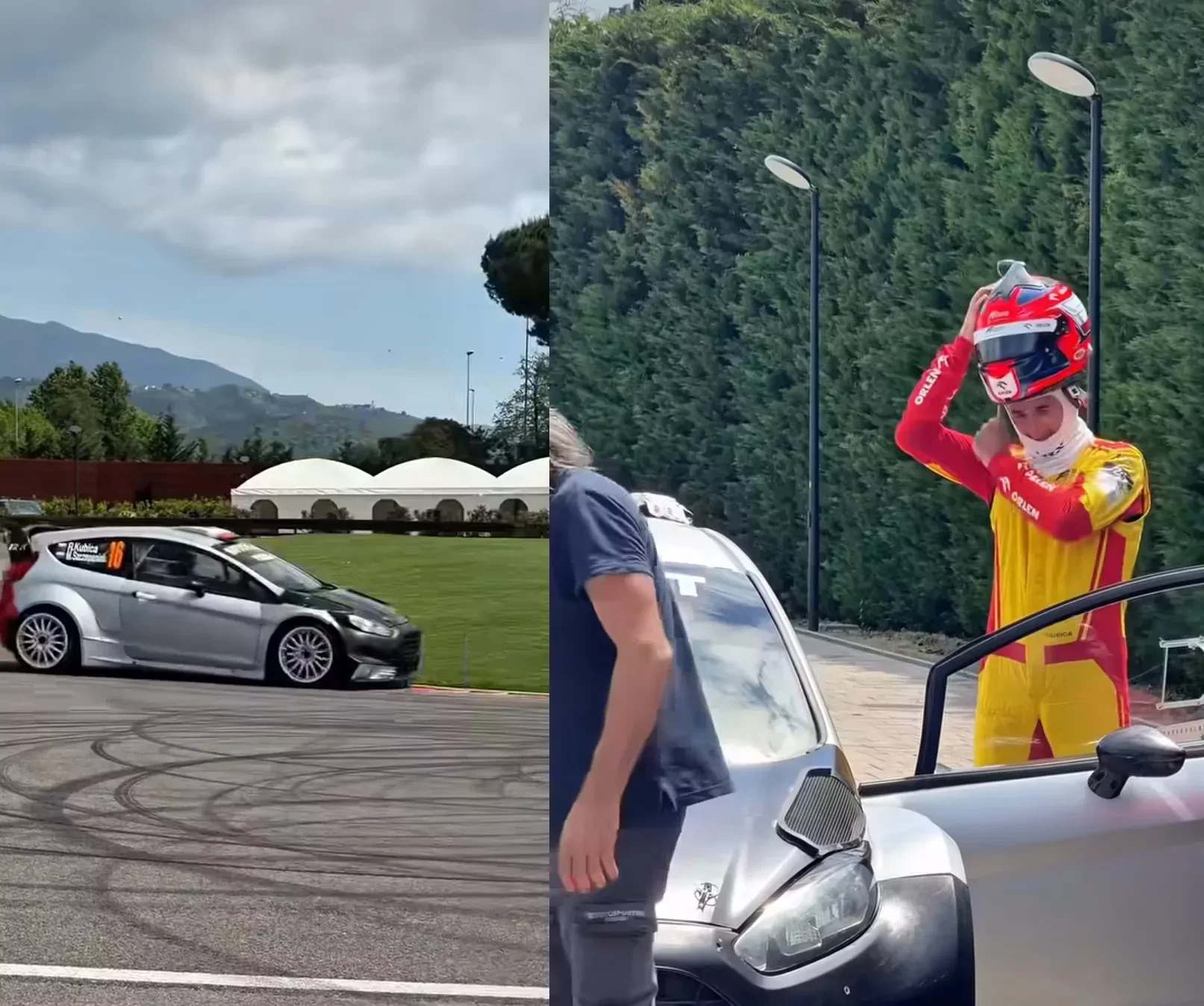 Robert Kubica w Toskanii jeździł samochodem WRC. Nagranie obiegło sieć i ruszyła lawina spekulacji