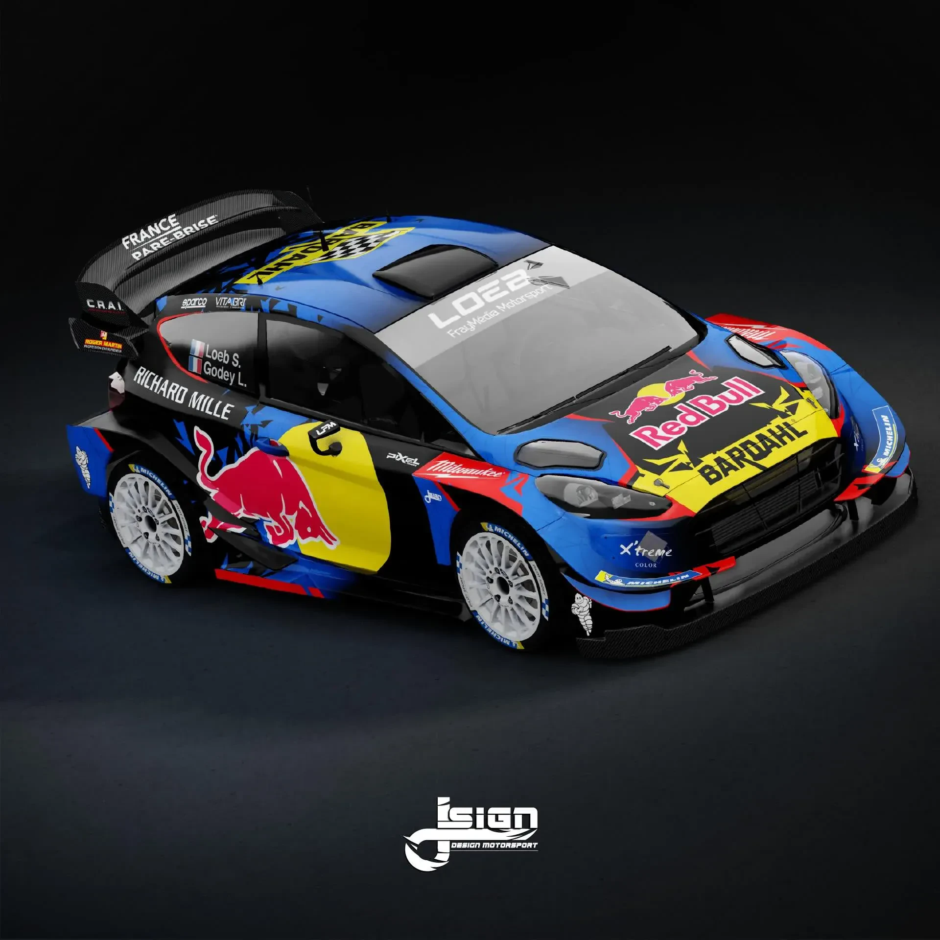 Ford Fiesta WRC / Sebastien Loeb