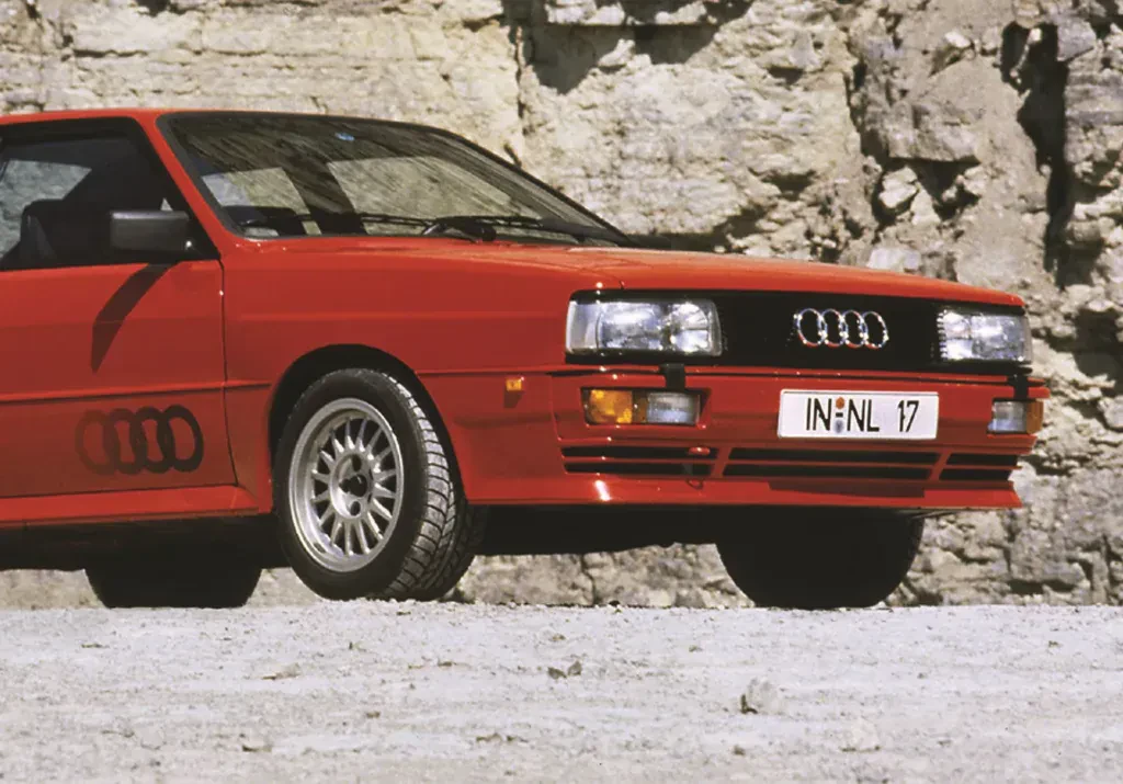 Tyle kosztuje dziś kultowe Audi Quattro. Od razu budzi skojarzenia z legendarną, rajdową Grupą B