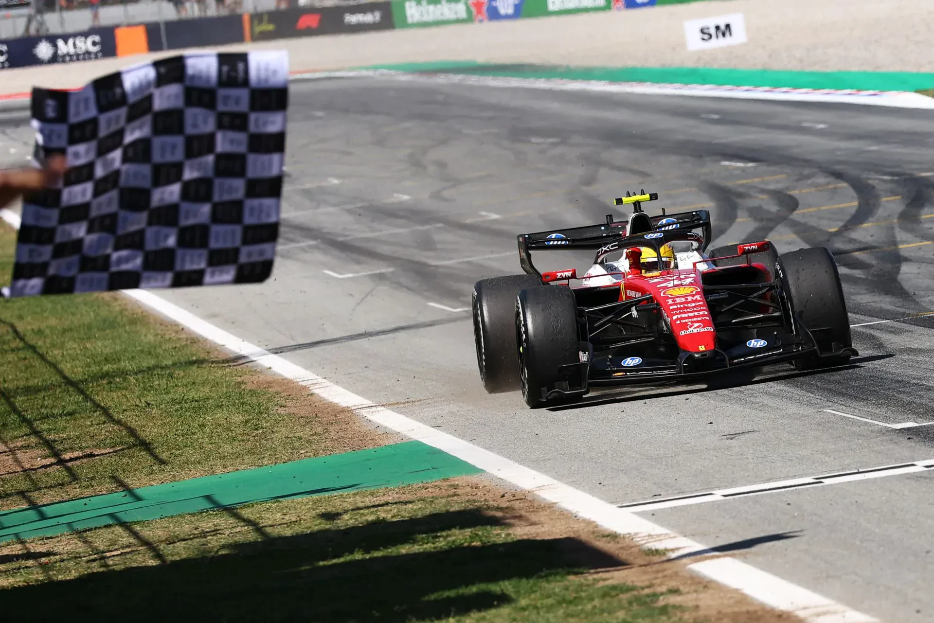 F1 Formuła 1 Grand Prix Katalonii Barcelony Barcelona Hiszpania Katalonia Lewis Hamilton Ferrari wyniki punktacja Mercedes awaria