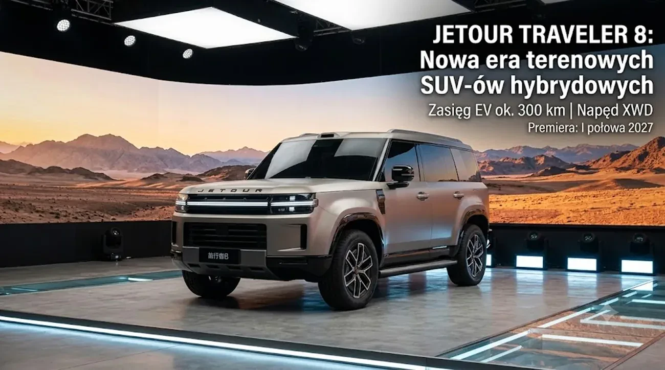 Jetour 8 nowy SUV Chery