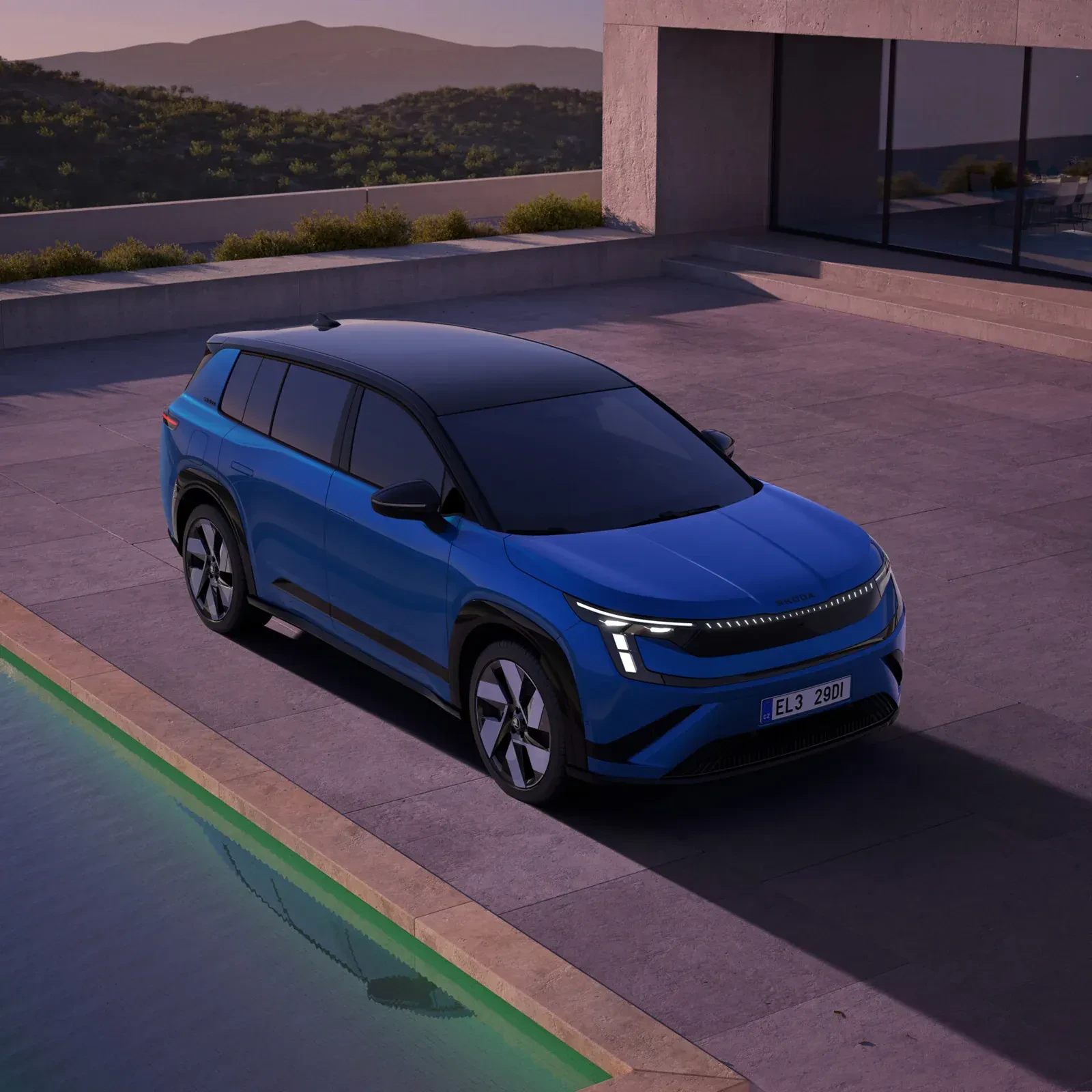 Niebieska Skoda_Peaq_sportline 2027 cena i wyposażenie