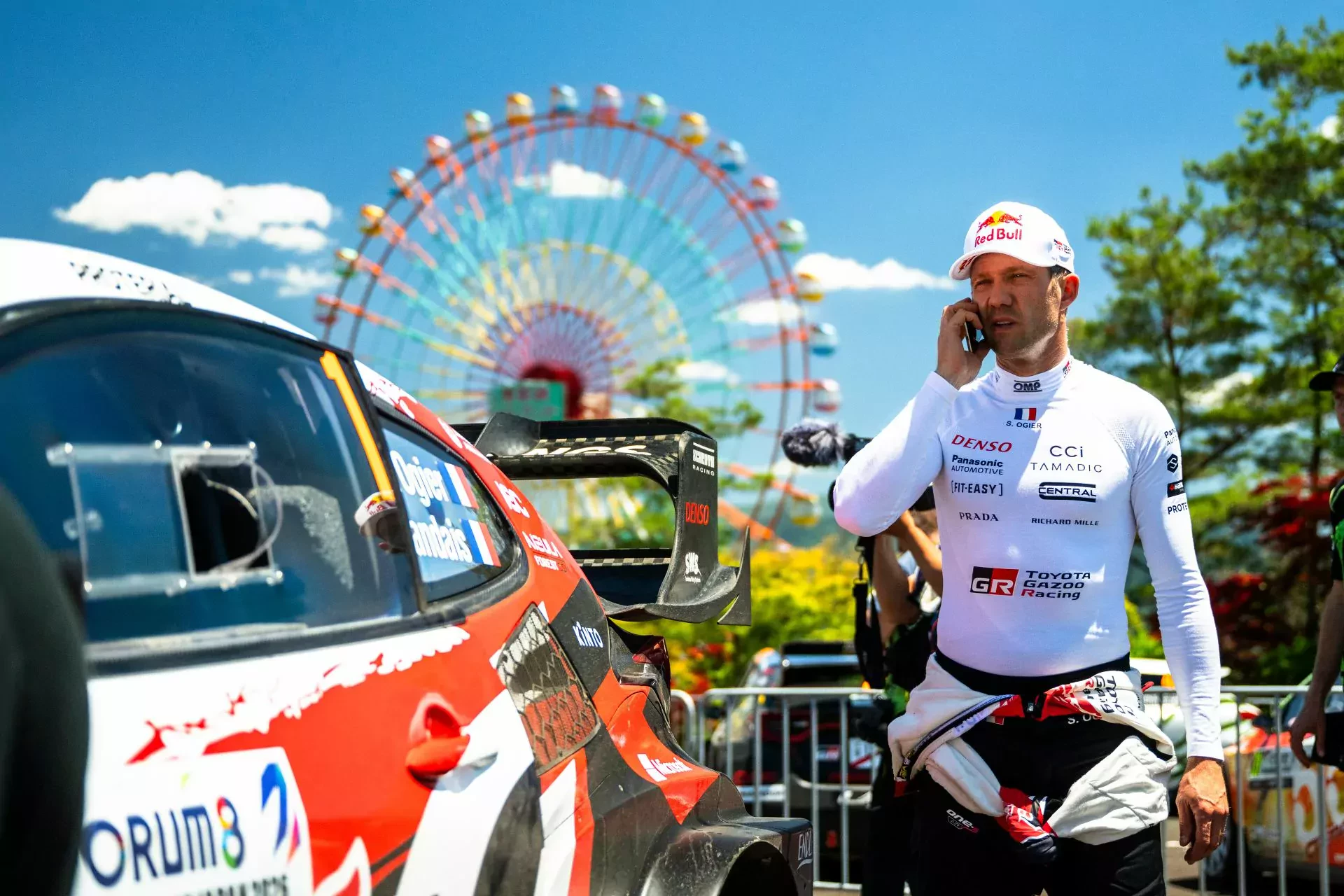 WRC Rajd Japonii Sebastien Ogier komentarz wypadek Oliver Solberg rajdy samochodowe mistrzostwa świata toyota