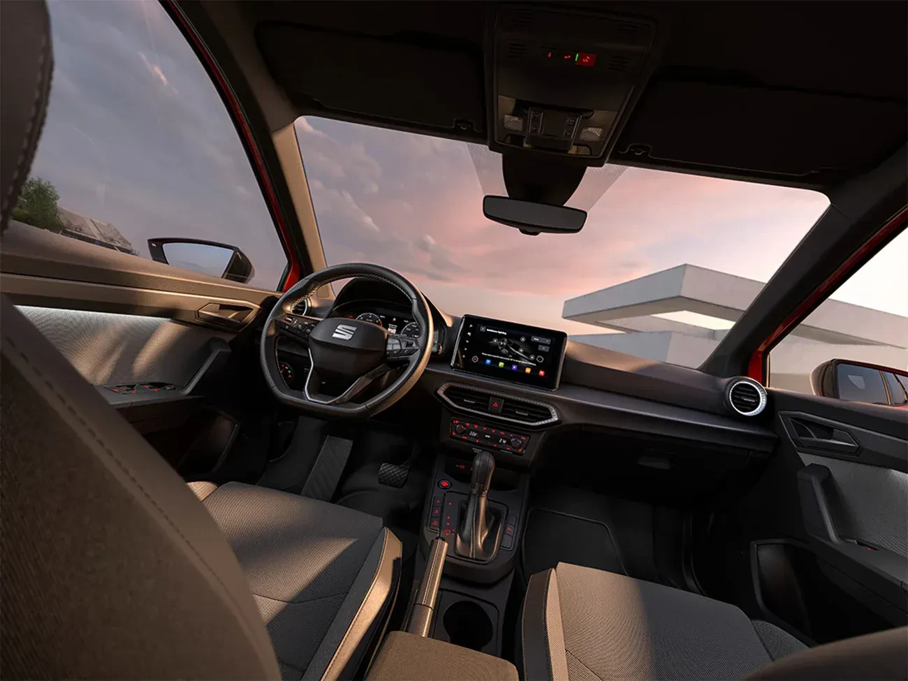 Nowy Seat-arona 2026 -widok wnetrza