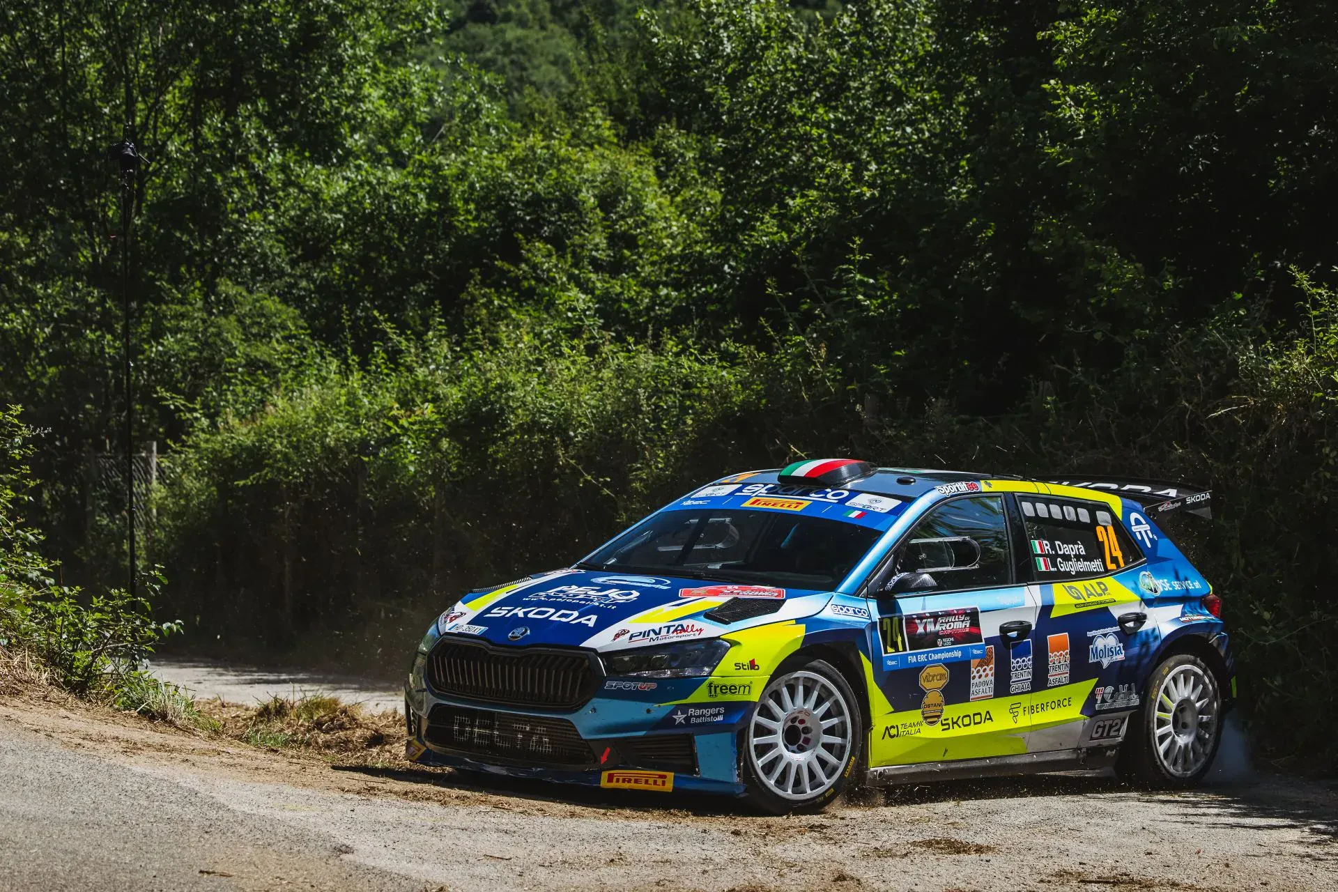 ERC Rajd Rzymu rajdy samochodowe mistrzostwa europy włochy rzym dapra marczyk matulka wyniki