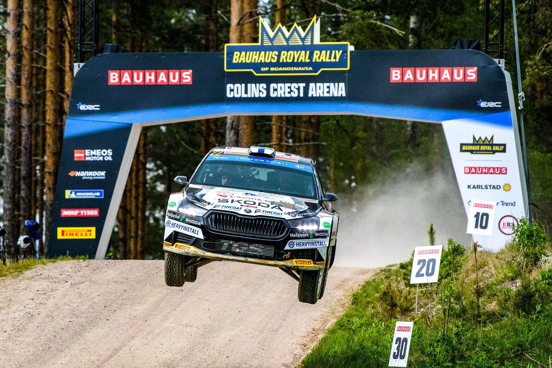 ERC wyniki tabela punktacja polacy suninen Rajd Polski Katowice