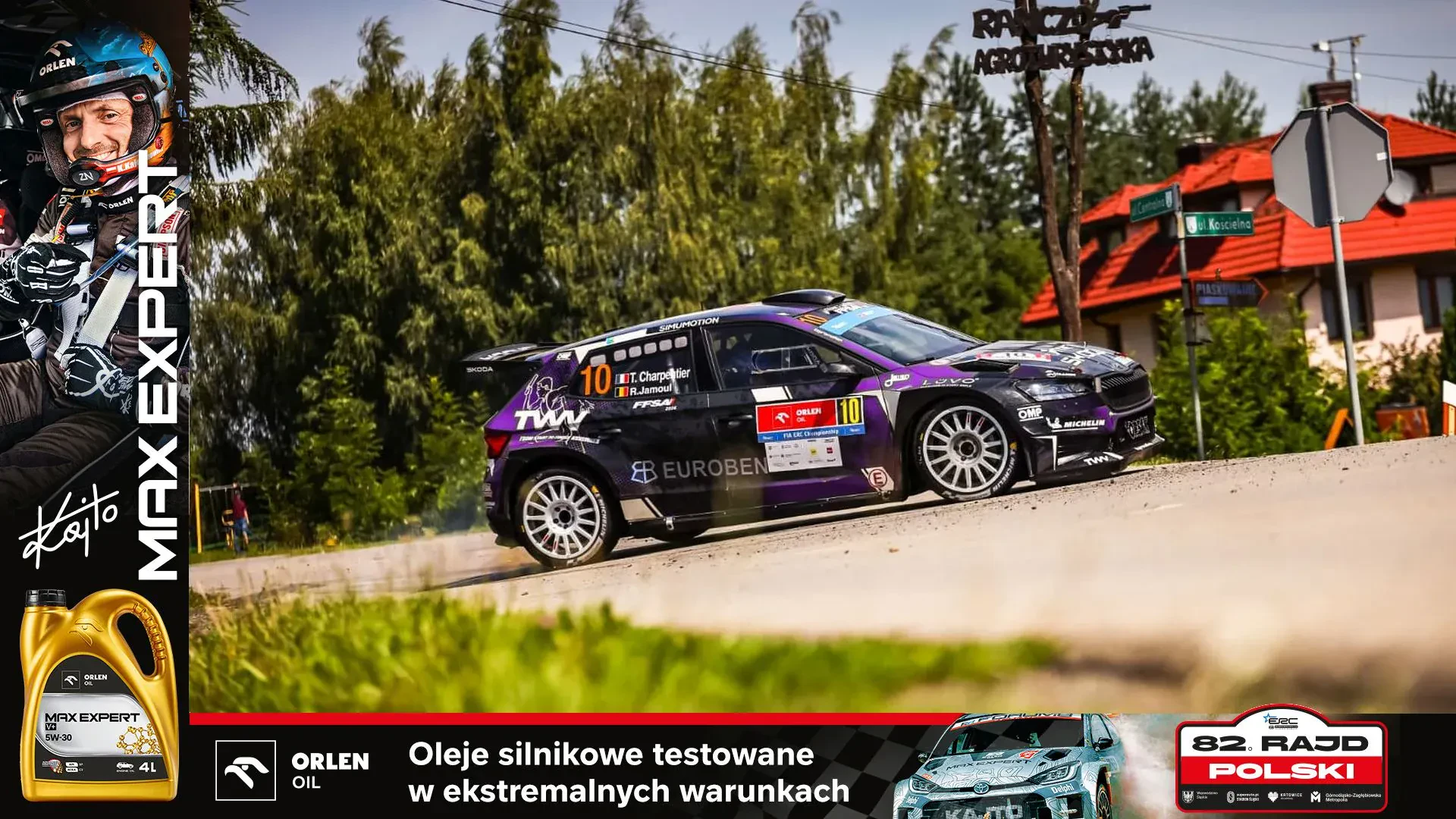 ORLEN OIL Rajd Polski wyniki Polacy marczyk matulka kajetanowicz RSMP ERC