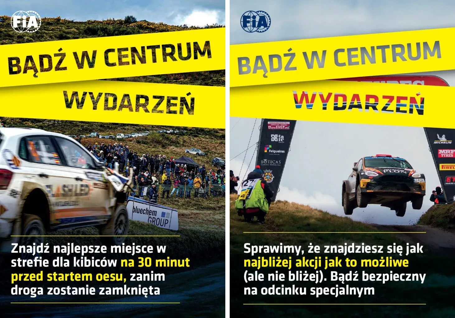 Rajd Polski 2026 zasady bezpieczeństwa kibicuj bezpiecznie odpowiedzialnie zewnętrzna safery organizator