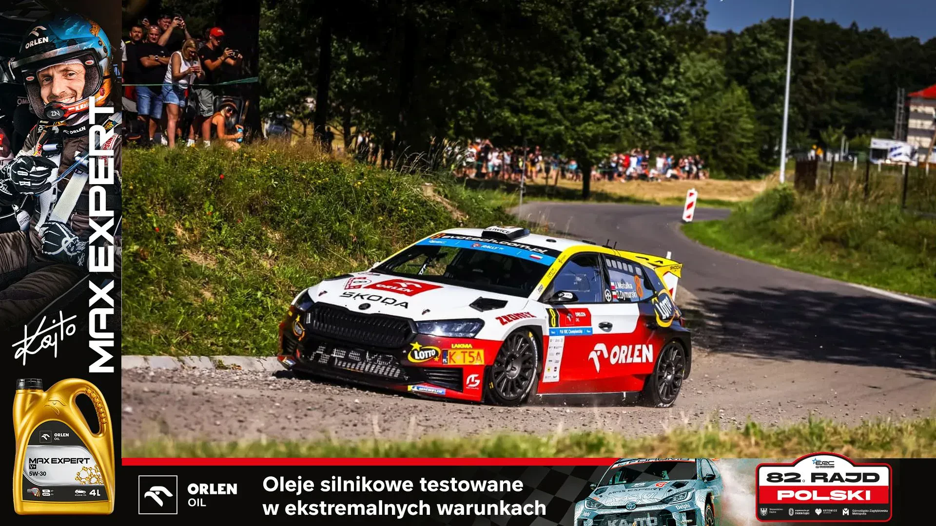 Rajd Polski RSMP ERC ORLEN OIL wyniki Polacy Kajetanowicz Matulka Marczyk