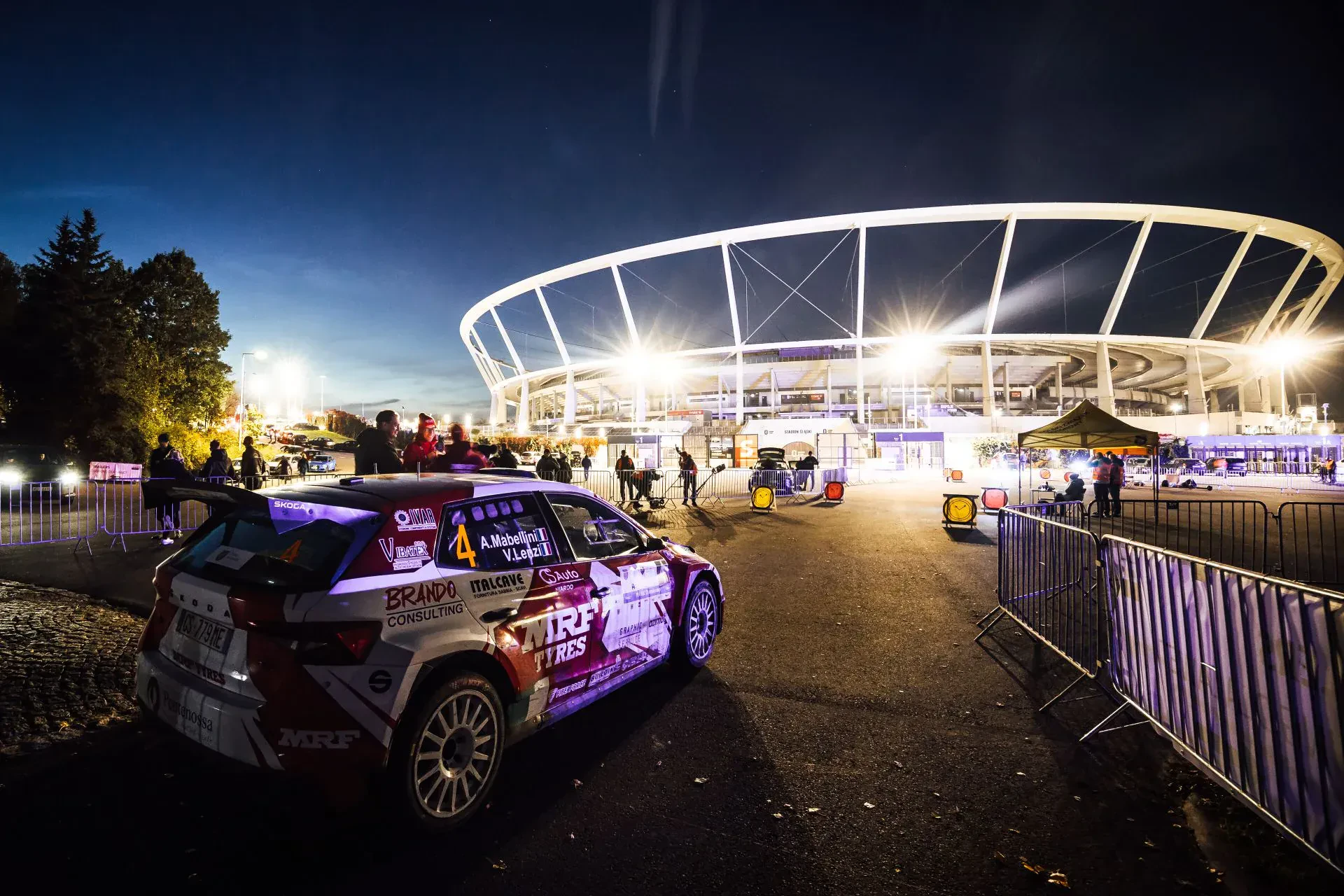 Rajd Polski Stadion Śląski Katowice Chorzów Kocioł Czarownic rajdy samochodowe mistrzostwa polski europy lipiec