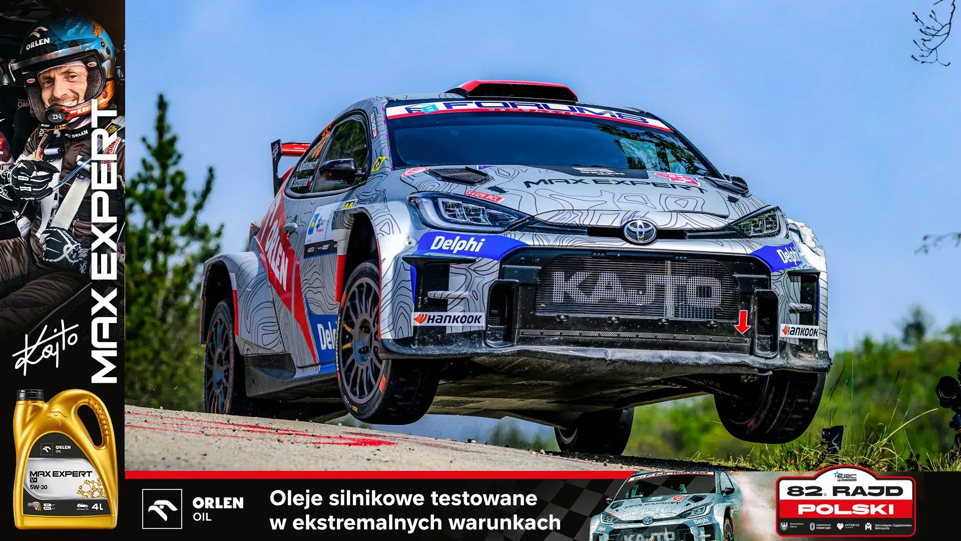 Rajd Polski tydzień rajdowy harmonogram ORLEN OIL co kiedy gdzie rozpiska
