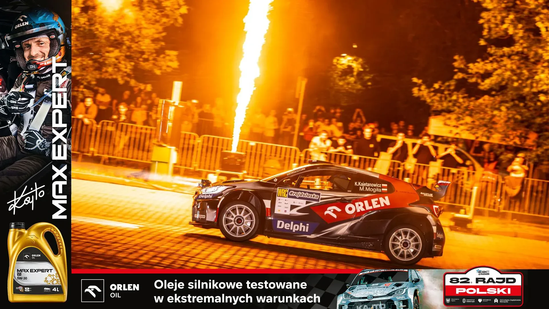 Rajd Polski tydzień rajdowy harmonogram ORLEN OIL co kiedy gdzie rozpiska