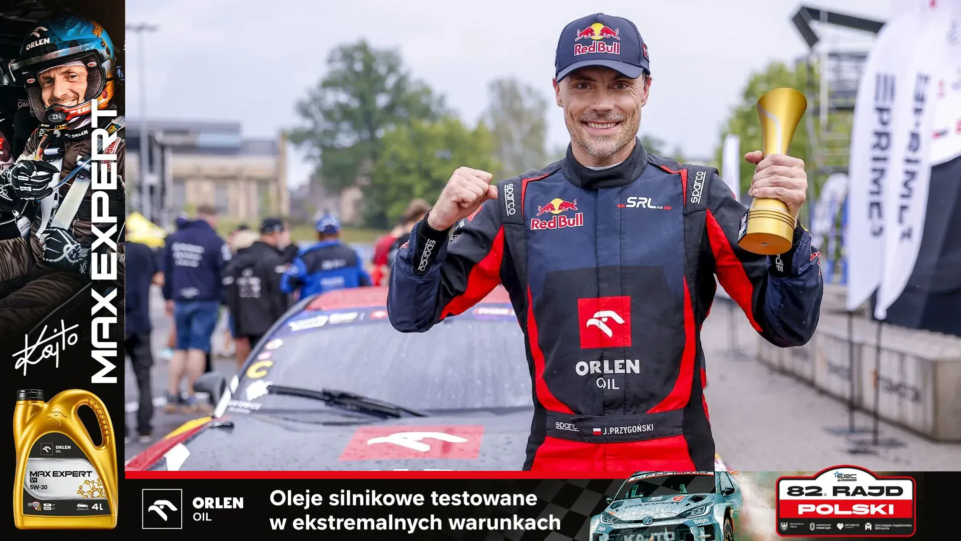 rajd polski ORLEN OIL rajdy samochodowe drift terenowe żużel wsparcie przygoński zmarzlik kajetanowicz duda prokop ambasadorzy
