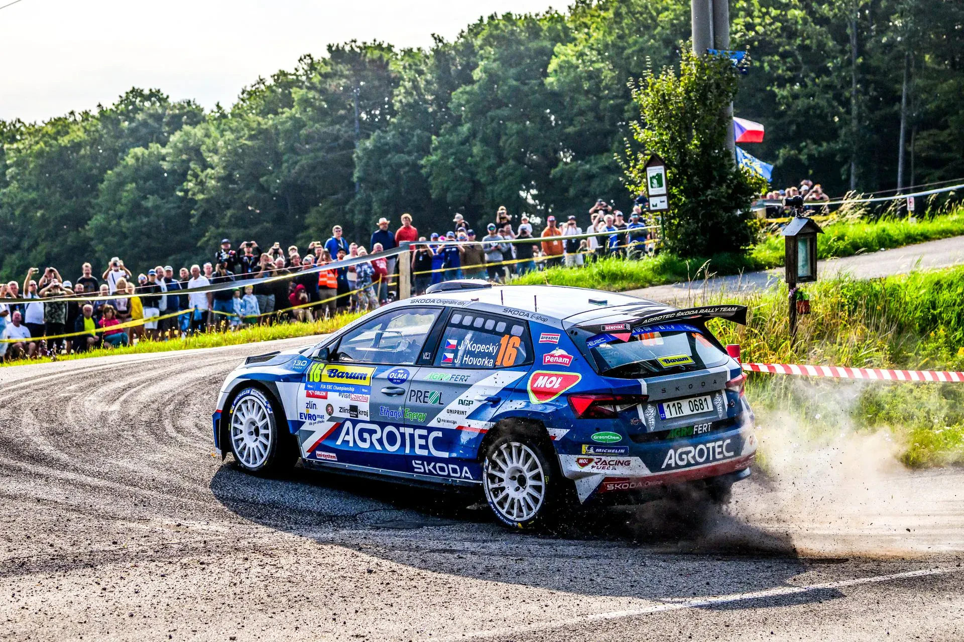 ERC Rajd Barum lista zgłoszeń harmonogram zapowiedź Polacy Zlin Bata