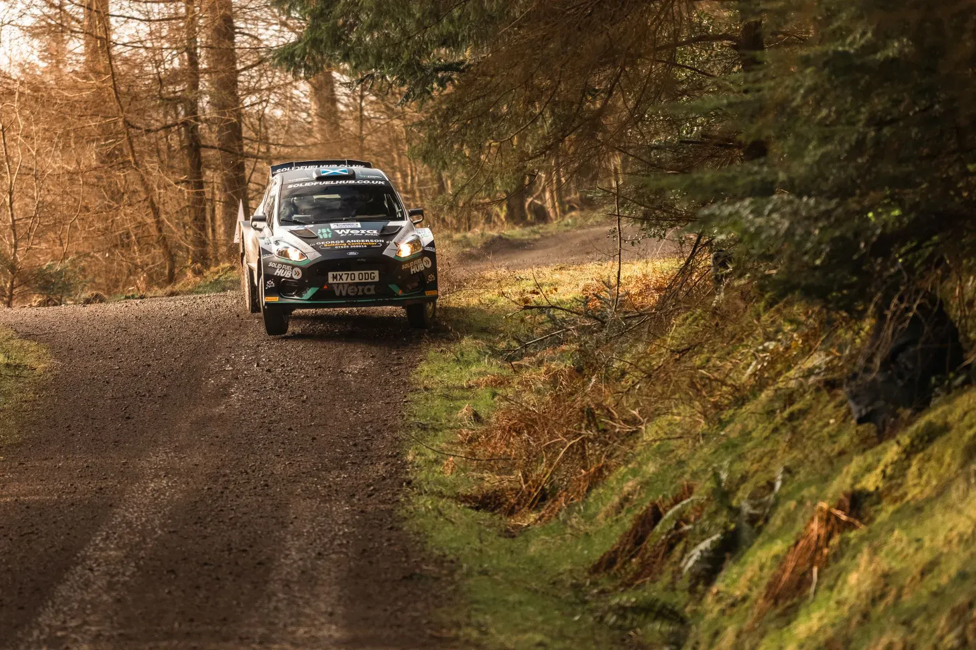 Rajd Szkocji Szkocja WRC Wielka Brytania mistrzostwa świata rajdy samochodowe voly grampian forest rally