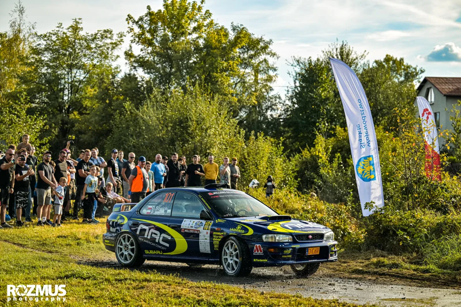 Damian Sawicki / Piotr Sieliło / Subaru Impreza GC8 / Rajd Wisły 2026 / WRC