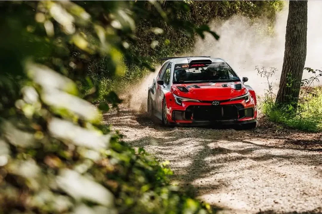 Ott Tanak / Toyota GR Corolla / Overmountain Rally Tennessee