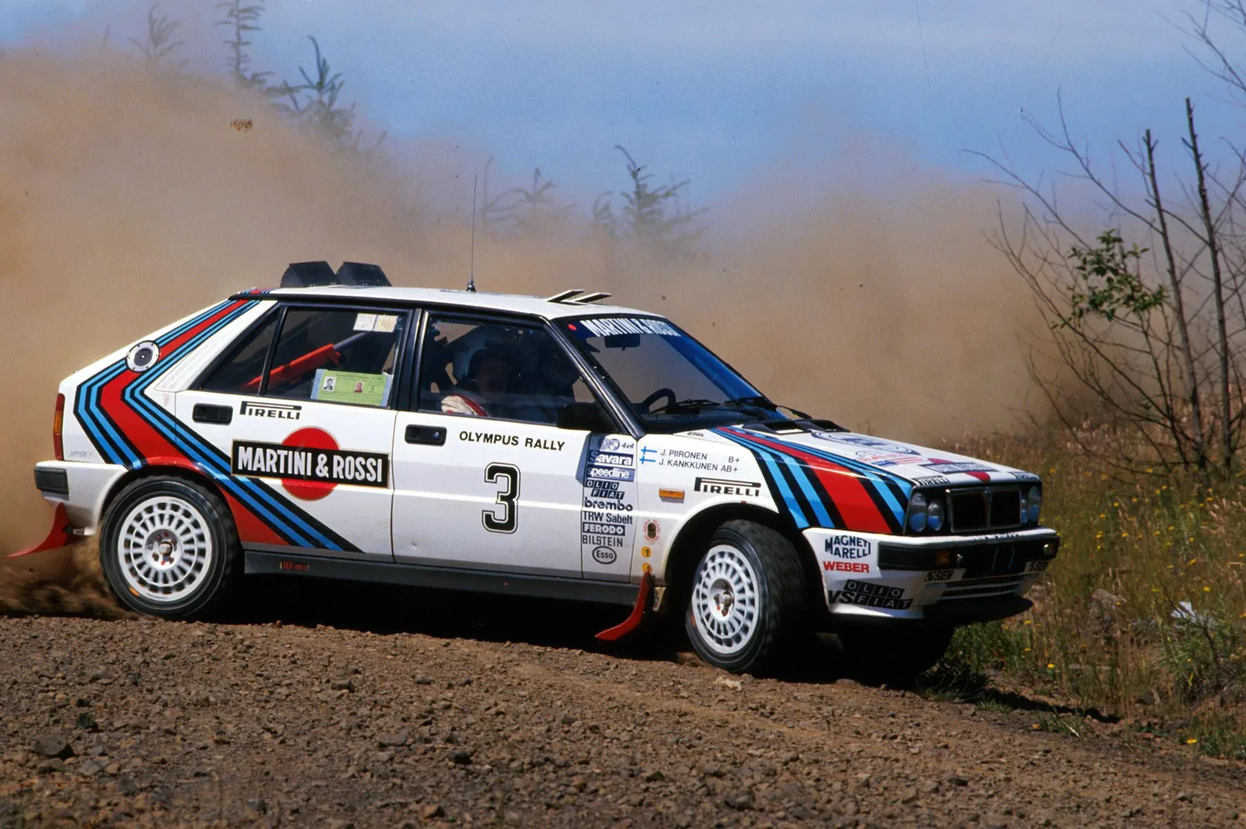 Juha Kankkunen / Lancia Delta / Olympus Rally 1986 / WRC / USA
