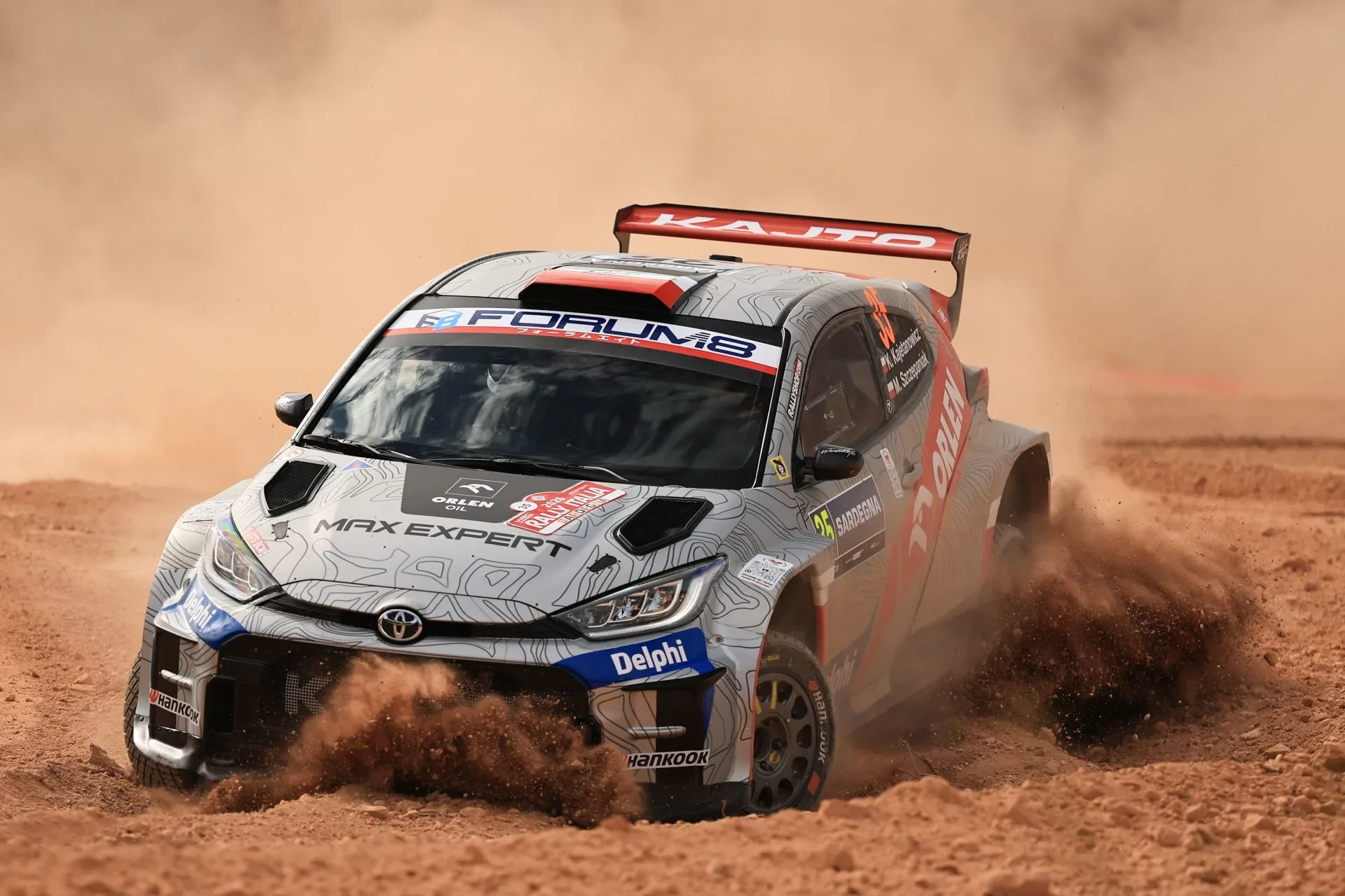 Rajd Sardynii WRC WRC2 Challenger Kajetanowicz Hankook Tire Polska wyniki