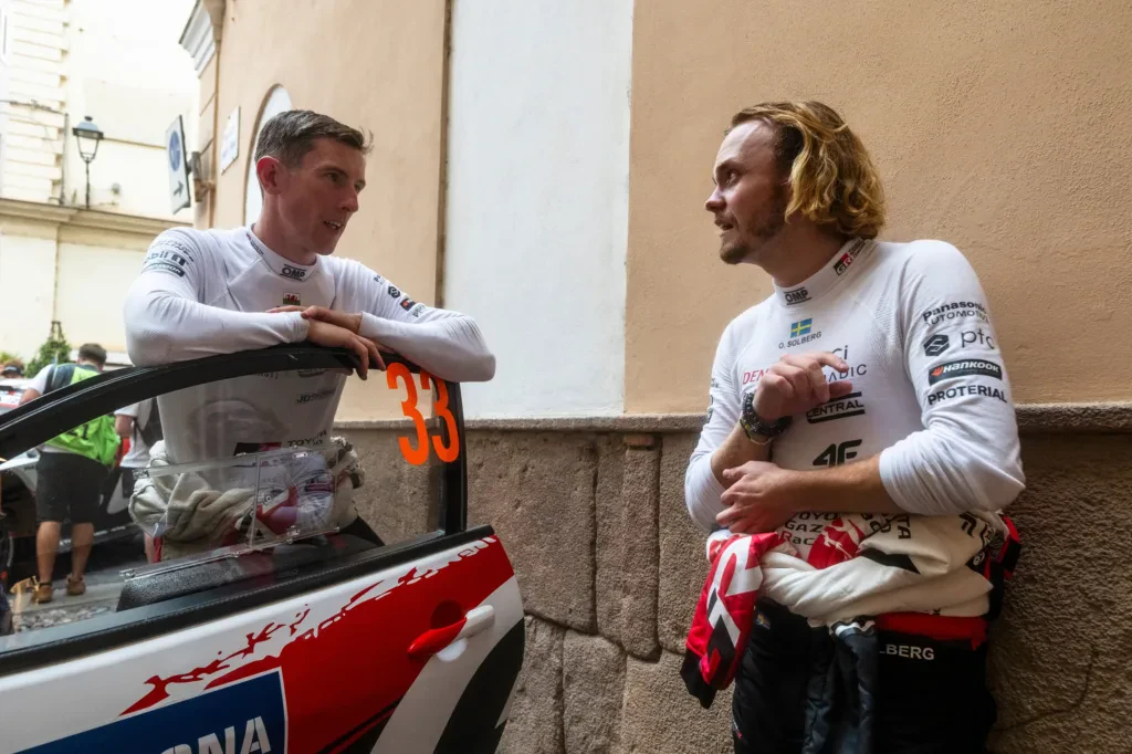 Elfyn Evans i Oliver Solberg / Rajd Sardynii 2026 / WRC