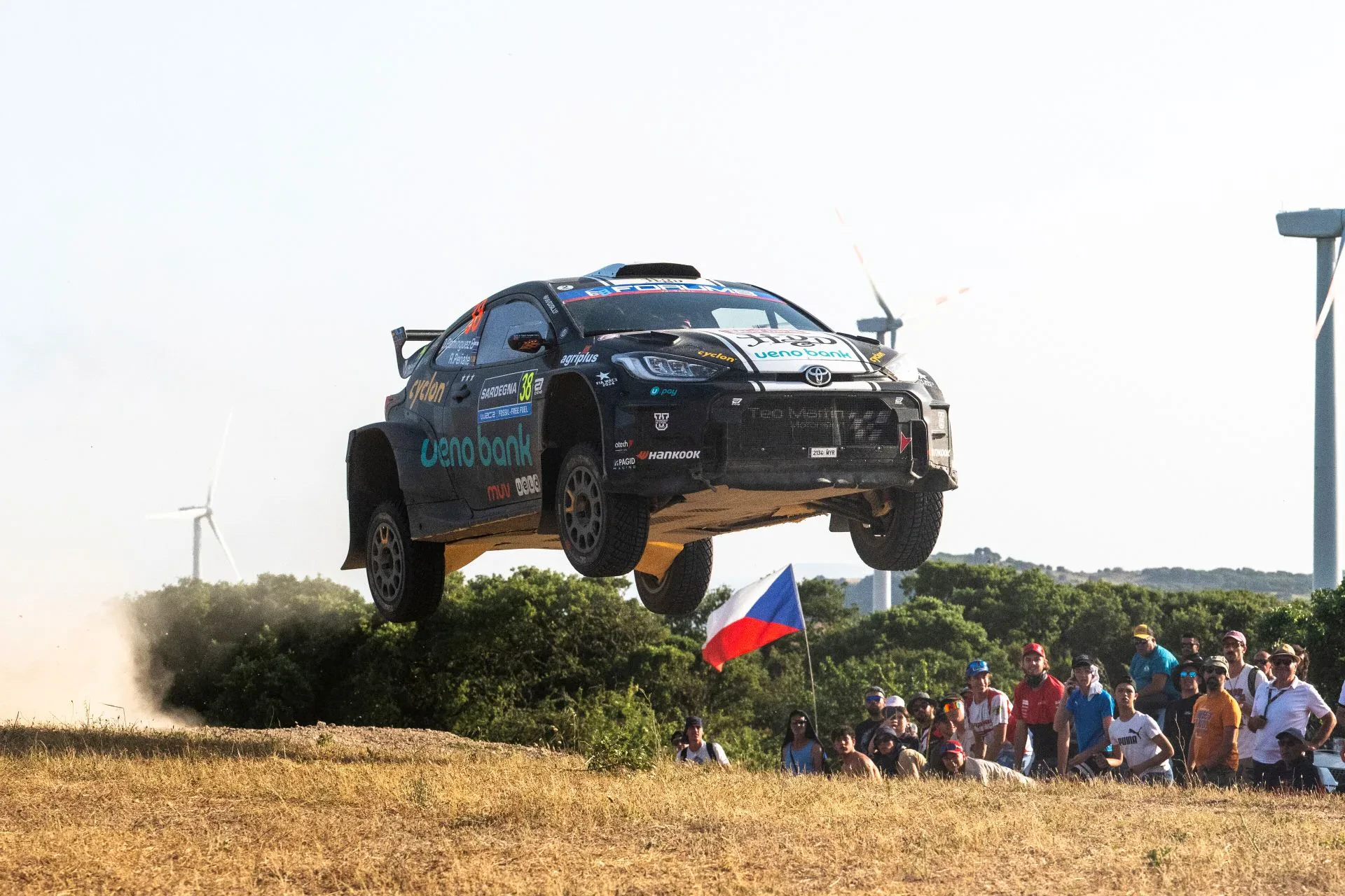 WRC Hankook opony Rajd Sardynii Dynapro szuter R213 twarde miękkie rajdy samochodowe mistrzostwa świata